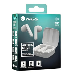 Écouteurs Bluetooth NGS Artica Move White, Une Paires Intra-Auriculaires - Blanc — NGS · Smarty Paris 18e